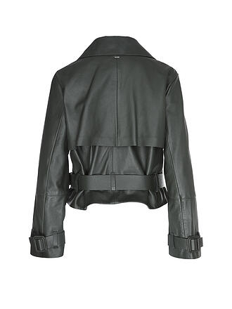BOSS | Veste en cuir SATELA1