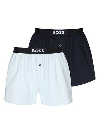 BOSS | Boxershorts lot de 2 bleu ouvert