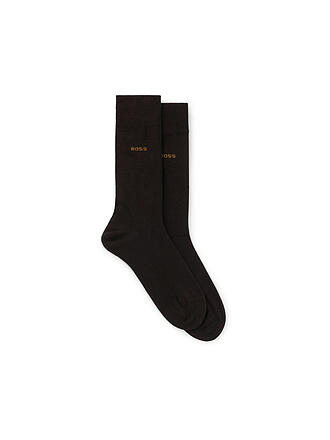 BOSS | Chaussettes lot de 2 marron foncé