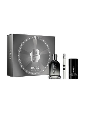BOSS | Coffret Cadeau - Coffret Trio Eau de Parfum et Déodorant en Stick Bottled Beyond pour Homme 100ml / 75ml / 10ml