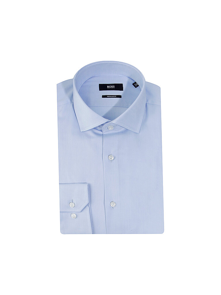 Chemise coupe droite GORDON bleu 40