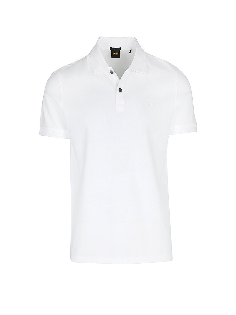 Polo coupe droite PRIME blanc XL