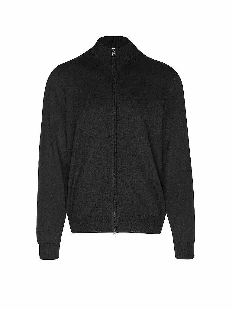 Cardigan droit modèle Balonso court en laine vierge