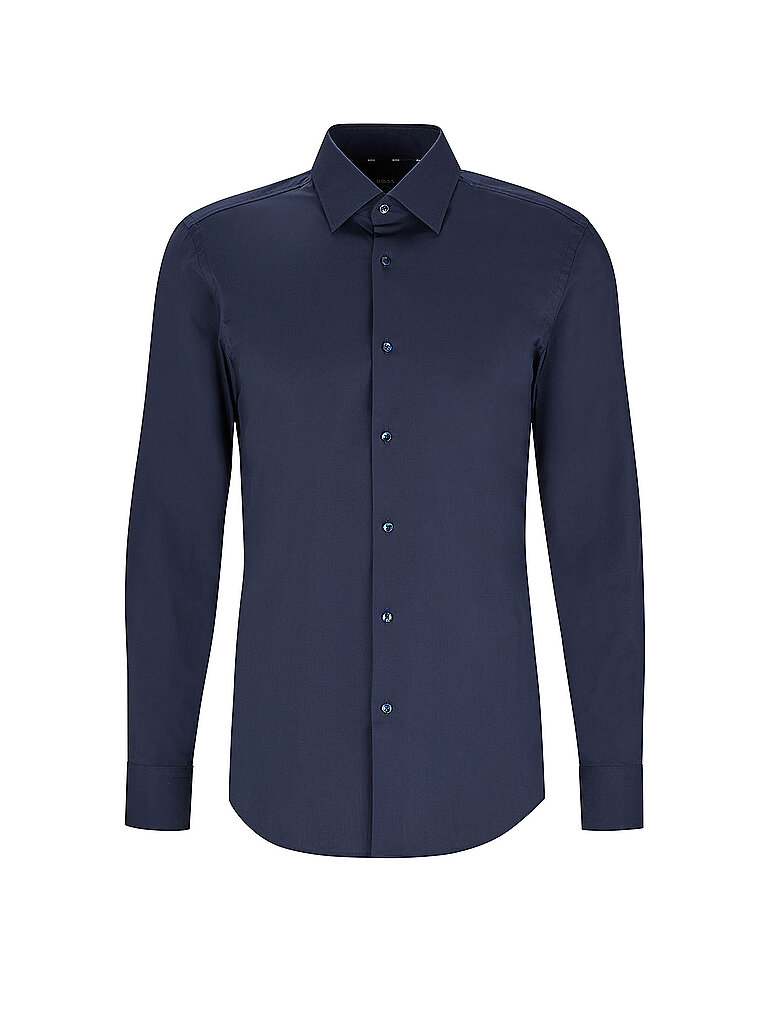 Chemise Slim Fit Hank bleu 45