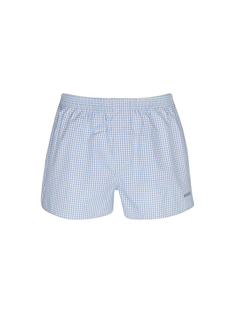 Boxershorts lot de 2 bleu clair S