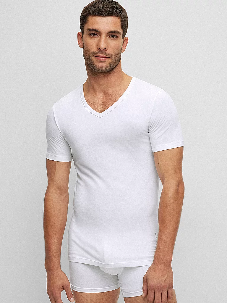 T shirt BOSS Homme Maillot de corps Paquet de 2 TShirtVN 2P Modern EU - vue 3