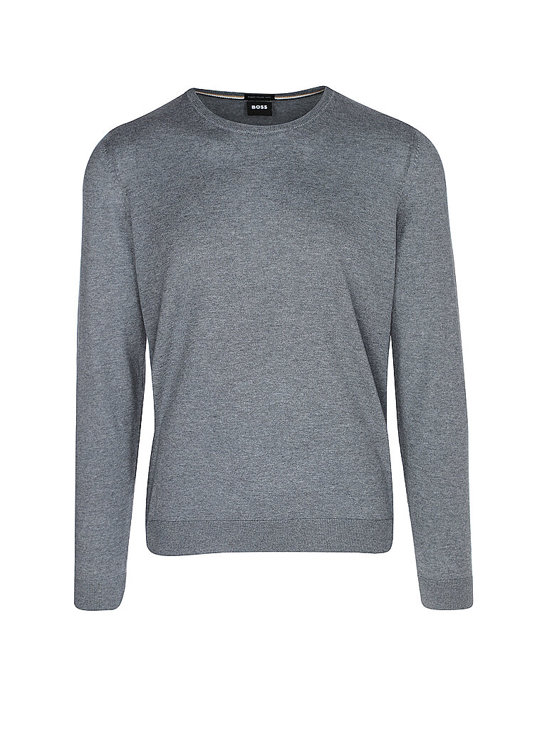 Pull coupe slim LENO-P gris S