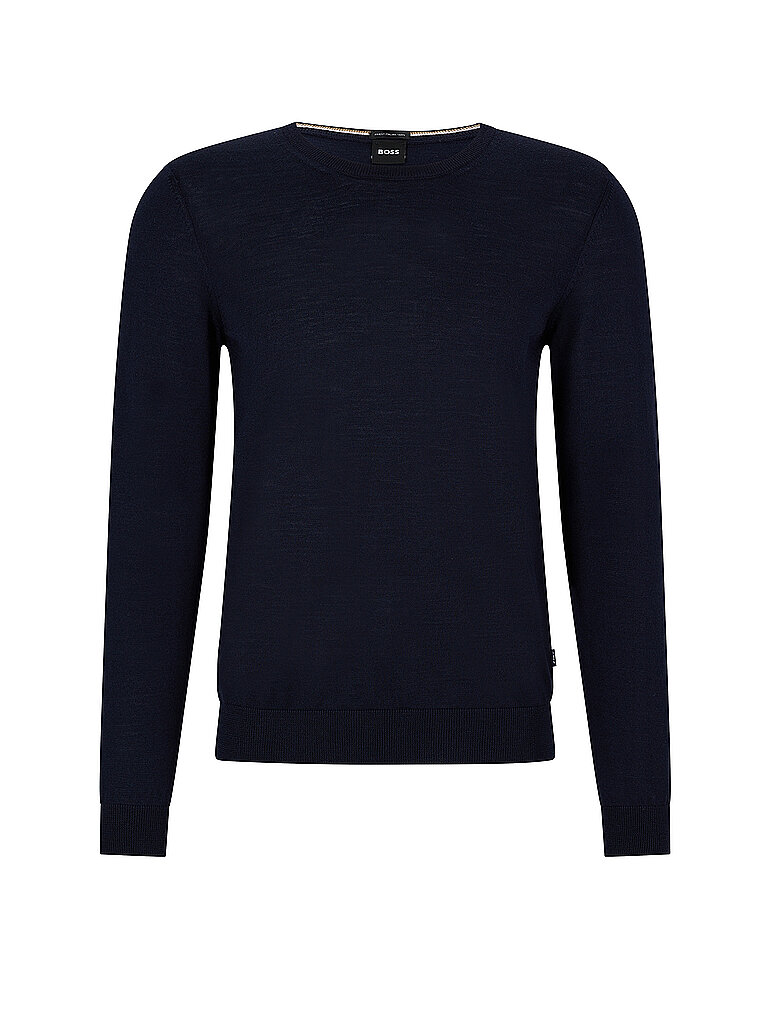 Pullover Coupe Slim LENO-P bleu marine M