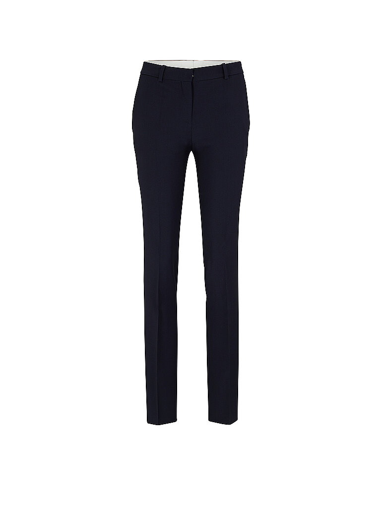 Pantalon coupe droite TAMEAH bleu marine 36