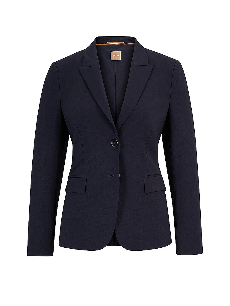 Blazer coupe droite JULEAH bleu marine 32