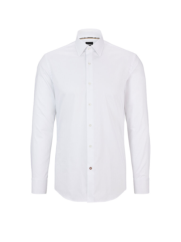 Chemise Slim Fit H-HANK blanc 39