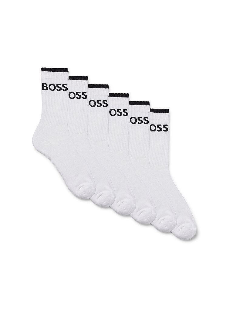 Chaussettes lot de 6 blanc blanc