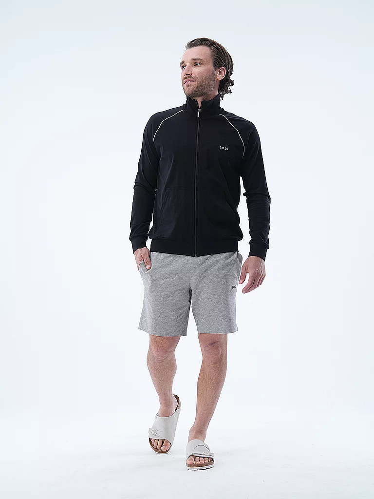 BOSS Hommes Mix&Match Jacket Z Veste en Coton Stretch à Logo brodé - vue 4