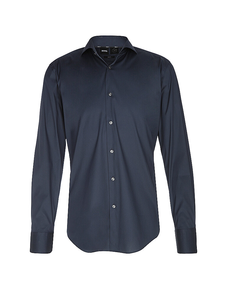 Chemise Slim Fit P-HANK bleu marine 44