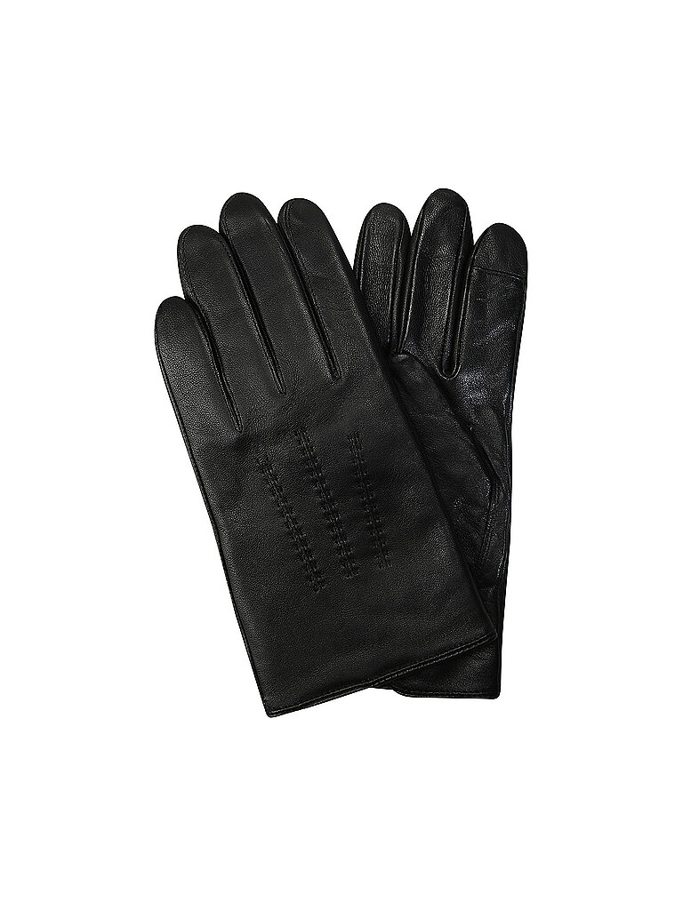 Boss Gants en cuir HAINZ noir 8,5