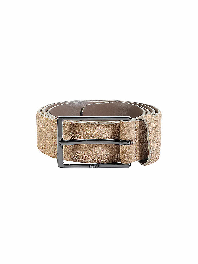 Ceinture en cuir CALINDO beige 90