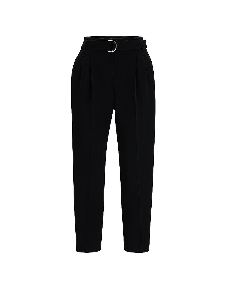 Pantalon de tailleur coupe droite TAPIAH noir 32