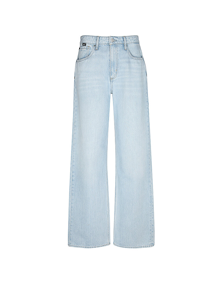Jeans Coupe Boyfriend CROSSROAD SUPER bleu 29/L34