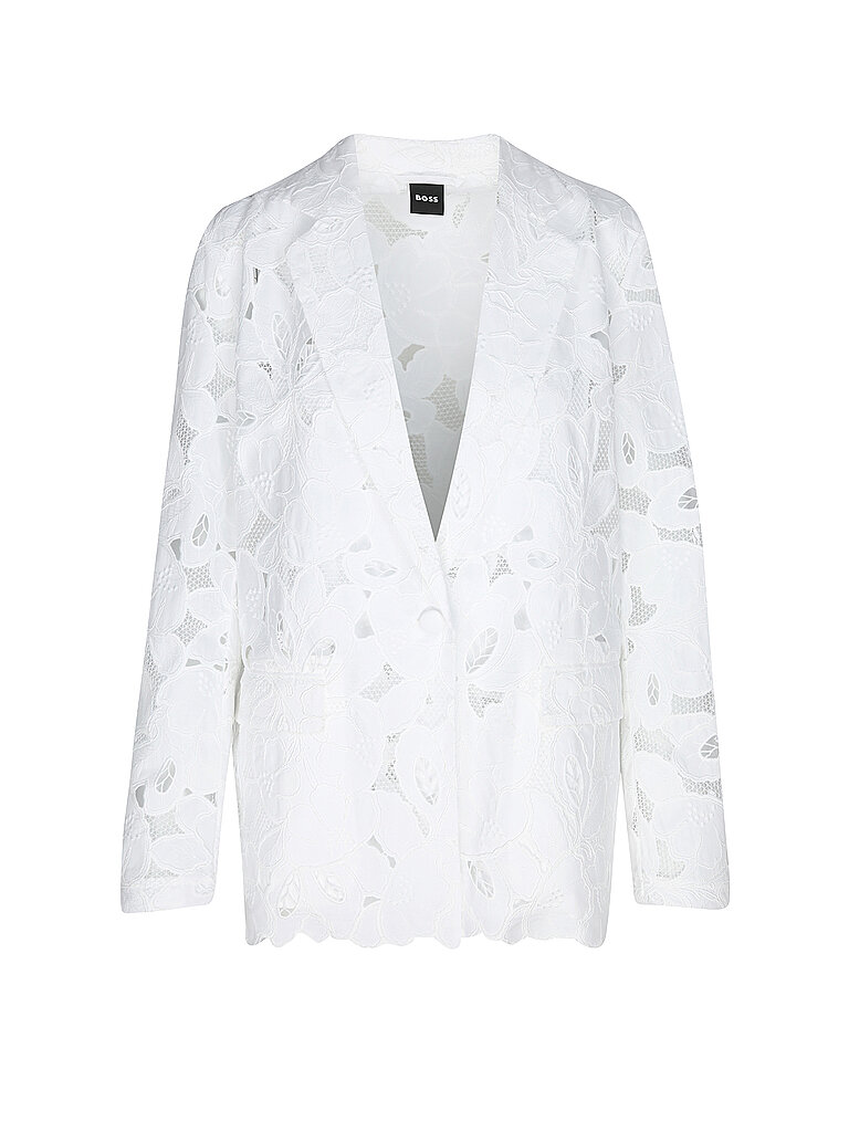 Blazer Coupe Décontractée JONARA blanc 36