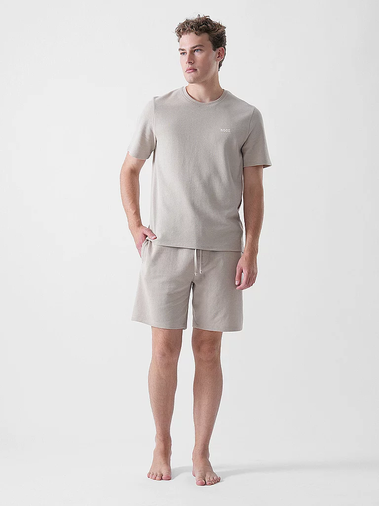 T shirt BOSS Chemise LS Waffle 10269584 01 EU - vue 3