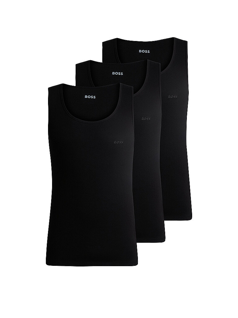 Debardeur BOSS TankTop3P RibClassic EU
