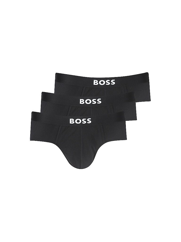 Slip lot de 3 ONE noir noir S