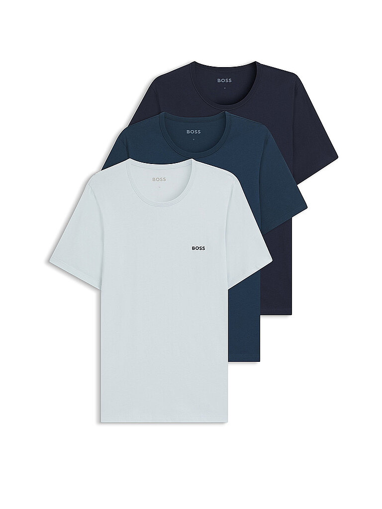 Boss T-shirt lot de 3 bleu S