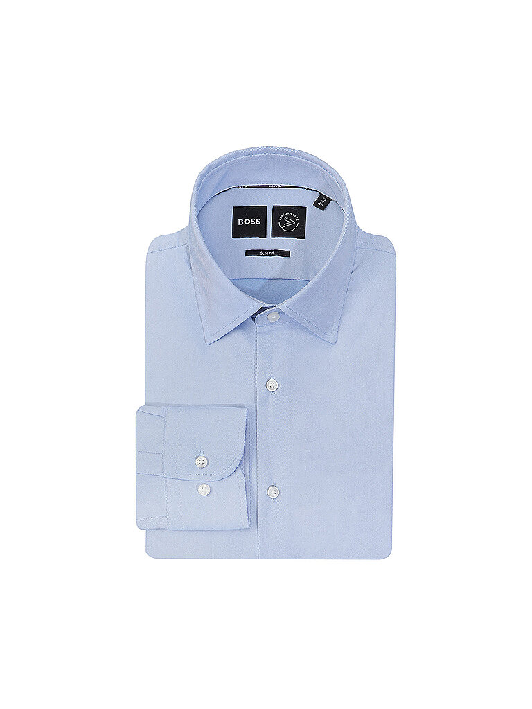 Chemise Slim Fit HANK bleu clair 44