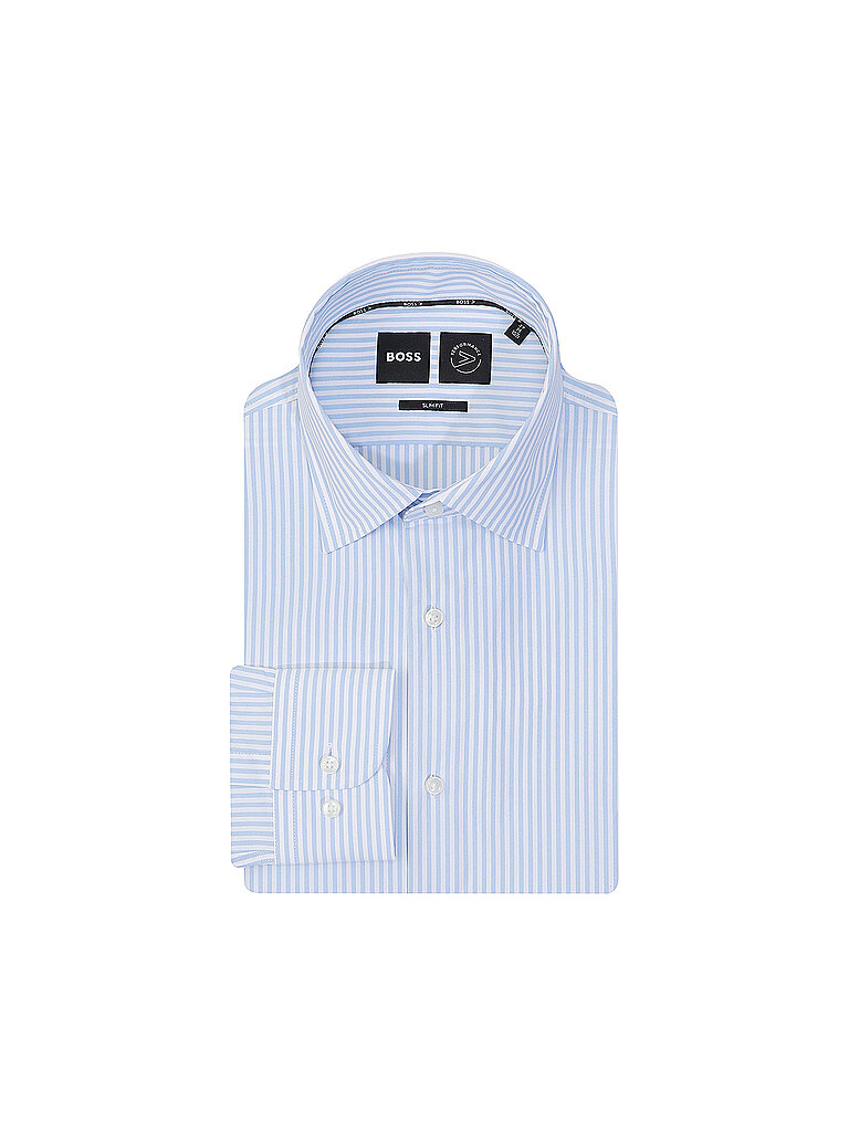 Chemise coupe slim HANK bleu clair 40