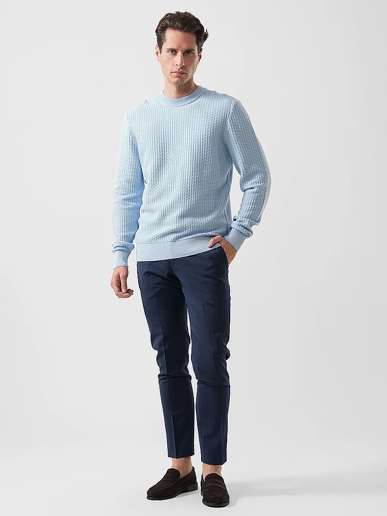 Boss H-IMPERTO Sweater Light Blue XL 5