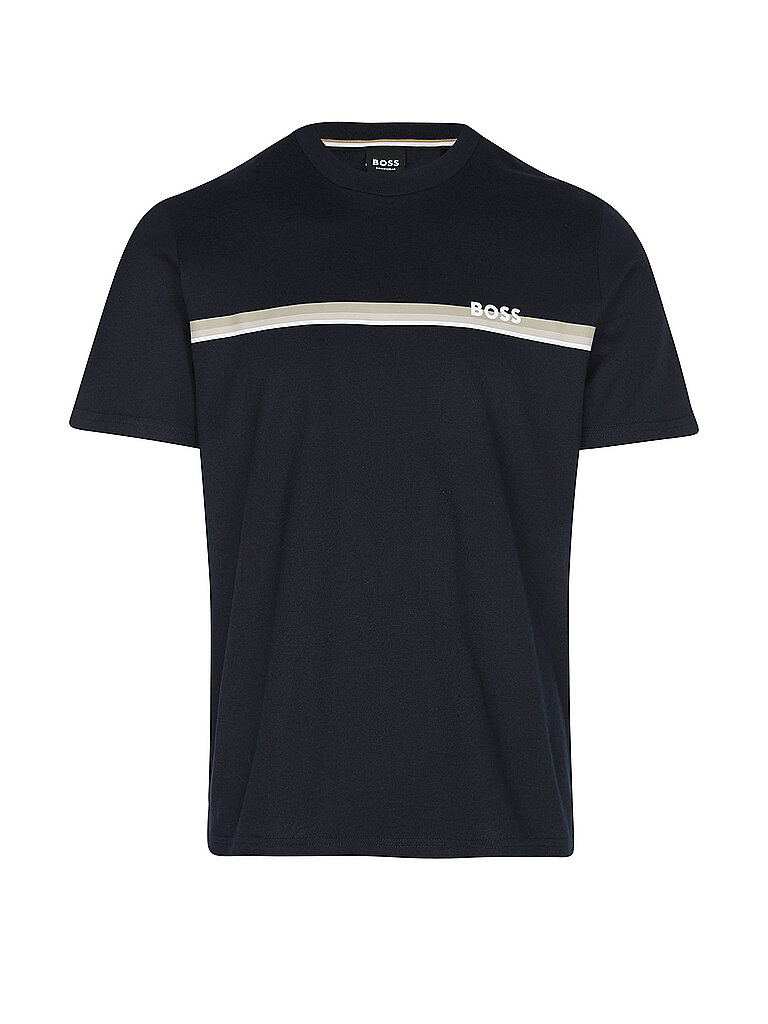 Boss T-shirt de détente bleu L