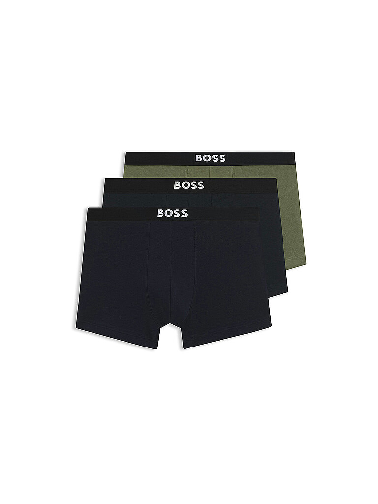 Boxershorts 3P ONE Lot de 3 bleu XL