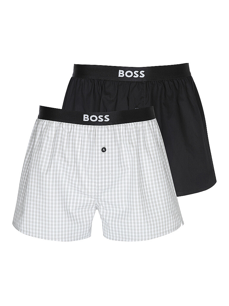 Lot de 2 boxers gris clair gris clair M
