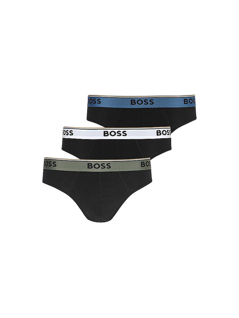 Slip lot de 3 POWER noir noir S