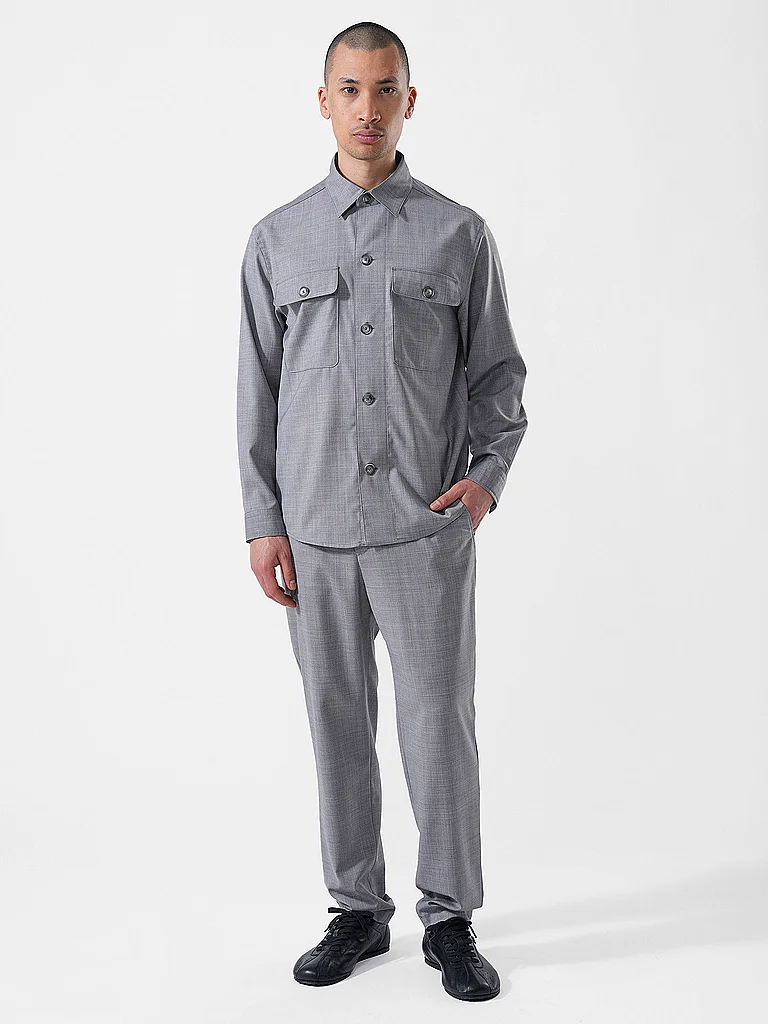Boss Carper Overshirt Grey 54 4