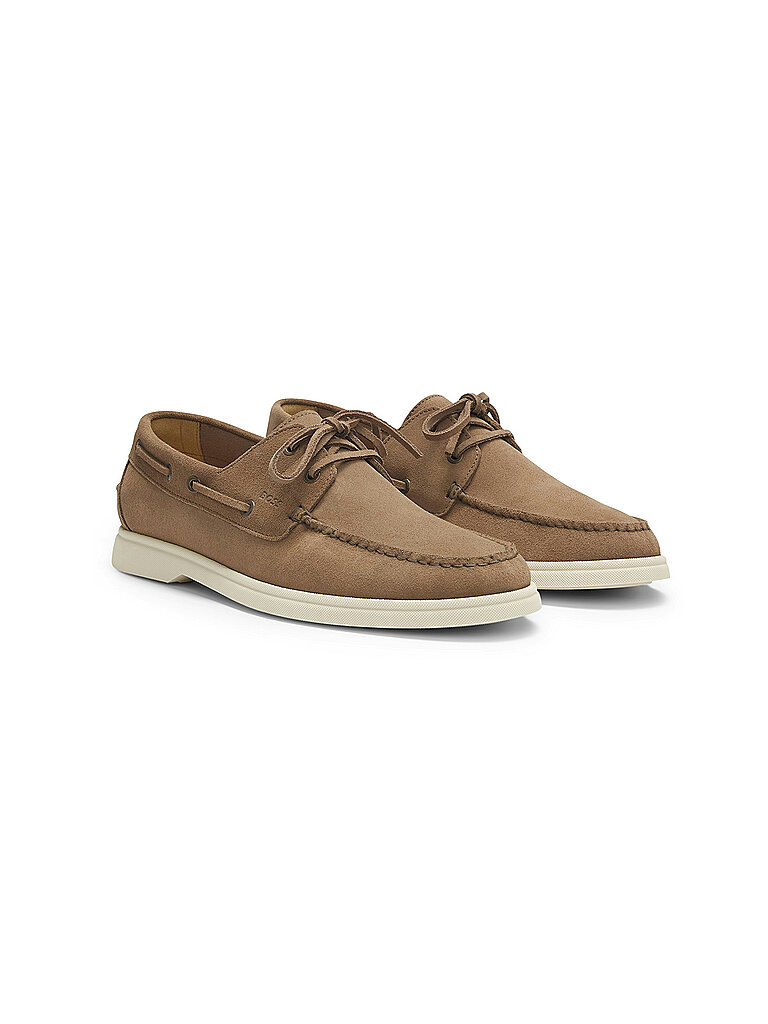 Chaussures bateau SIENNE beige 45