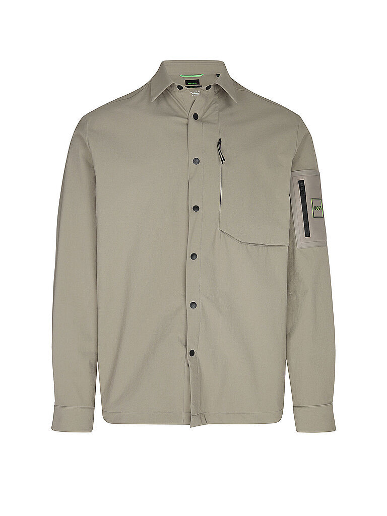 Overshirt ST GLOBE HEXA L beige M