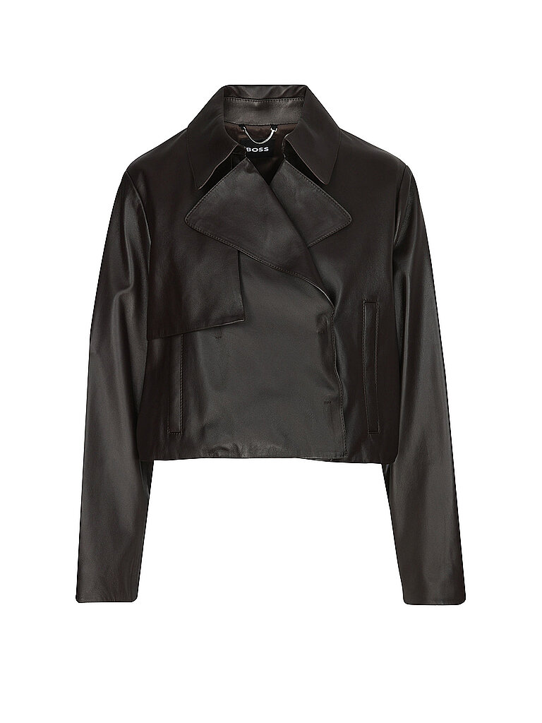 Veste en cuir SARCAE marron 44