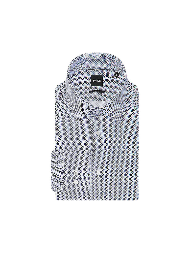 Chemise BOSS Chemise homme coupe slim en tissu stretch EU