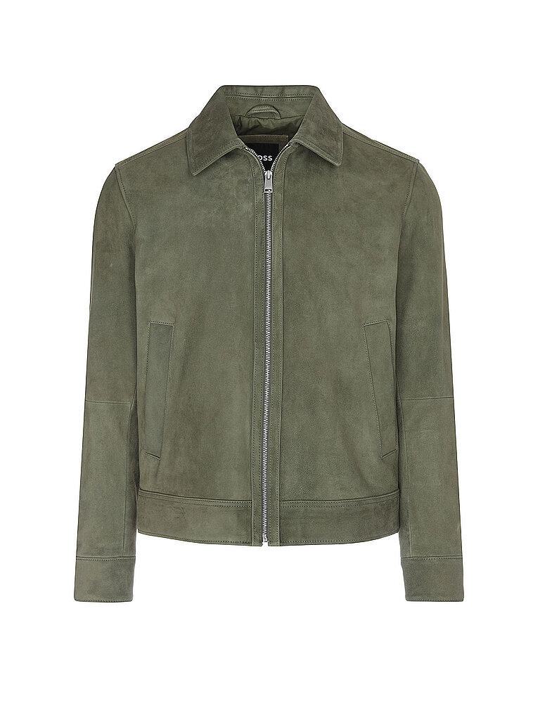 BOSS Blouson en cuir H MALBANO