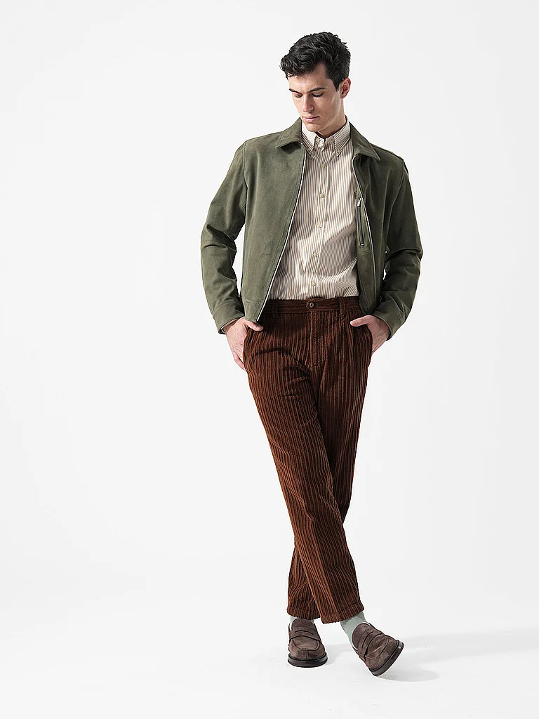 BOSS Blouson en cuir H MALBANO - vue 2