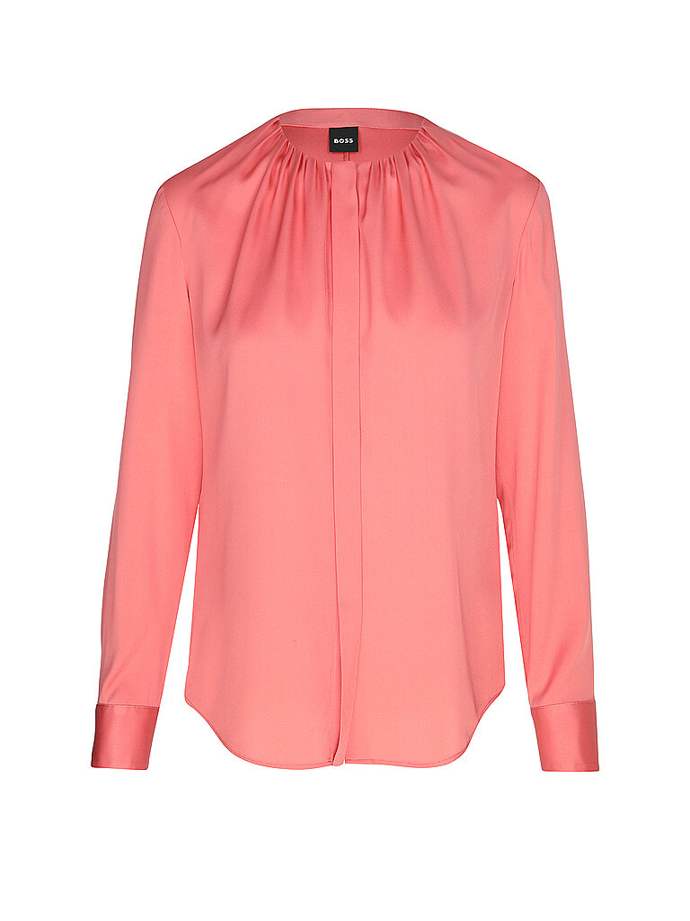 BOSS Blouse en soie BANORAH rouge | 40