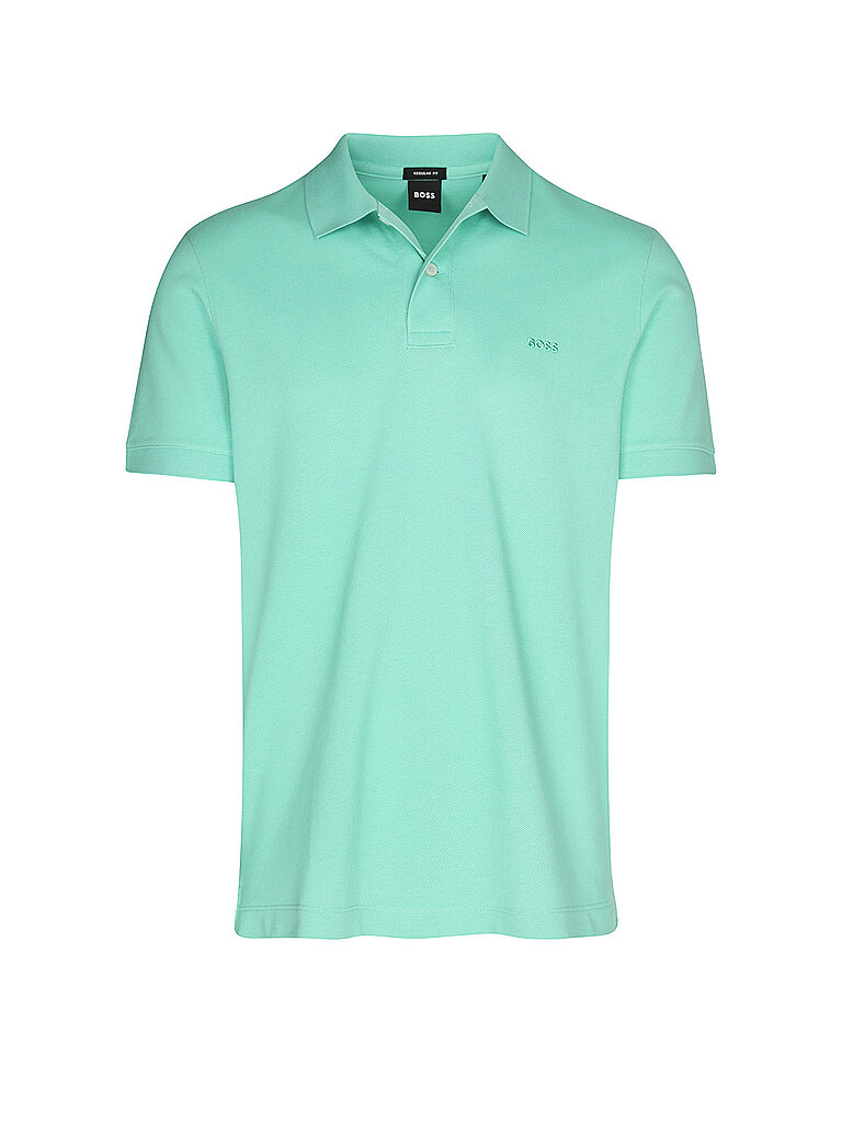 Boss Polo PALLAS vert clair XL