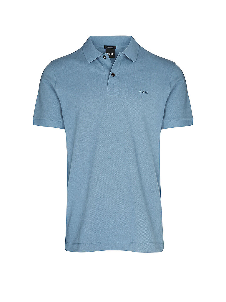 Boss Polo PALLAS bleu clair XL