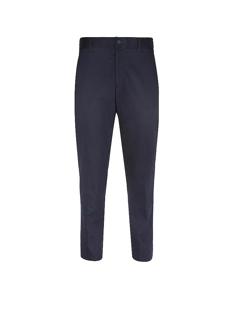 BOSS | Anzughose Relaxed Fit | Bleu foncé