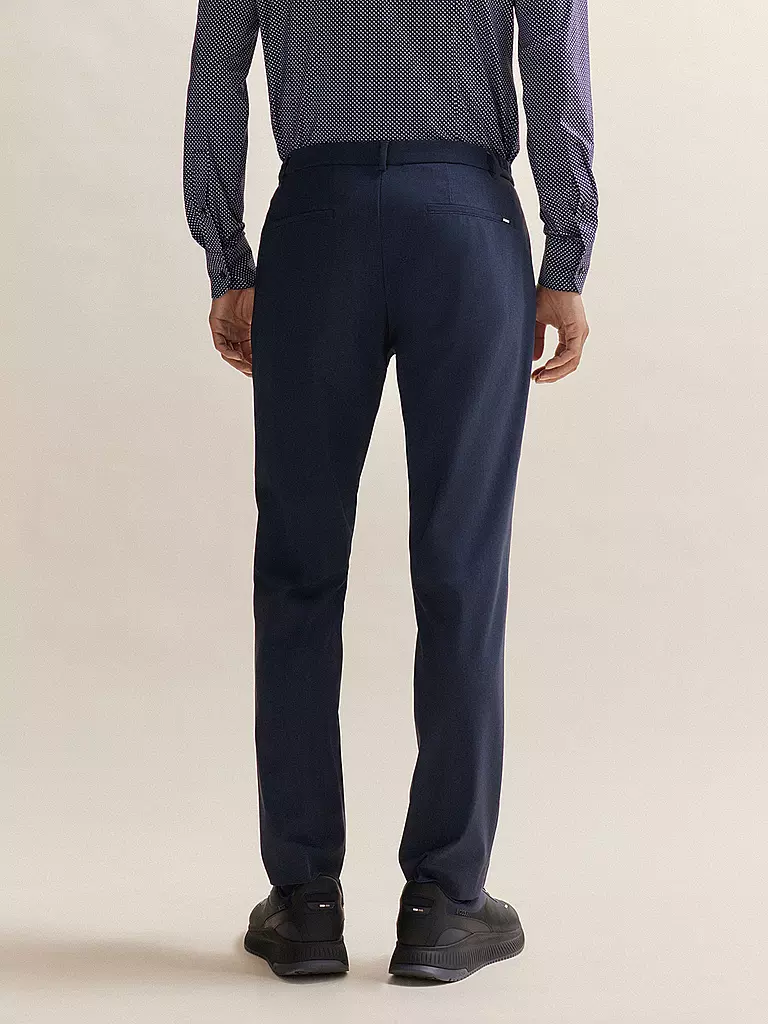 BOSS | Anzughose | Bleu foncé