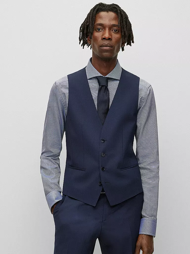 BOSS | Anzugweste | Bleu