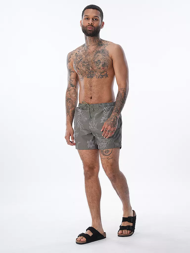 BOSS | Badeshorts REEV  | Gris