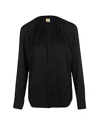 BOSS | Blouse en soie BANORA | Noir