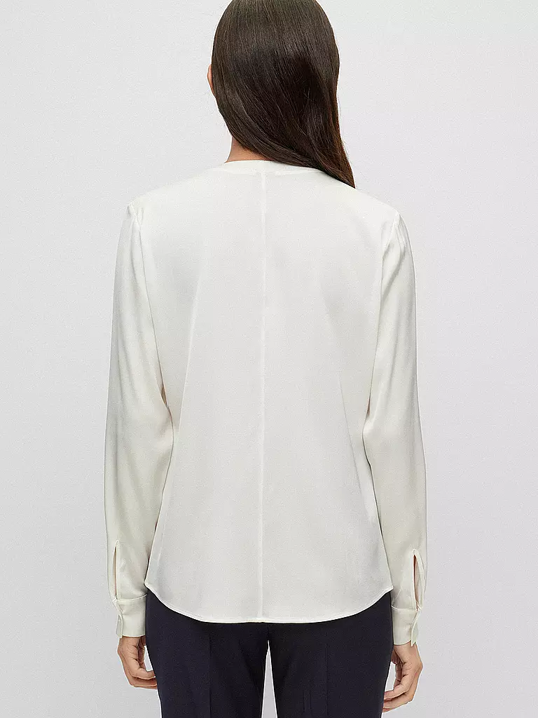 BOSS | Blouse en soie BANORA | weiss